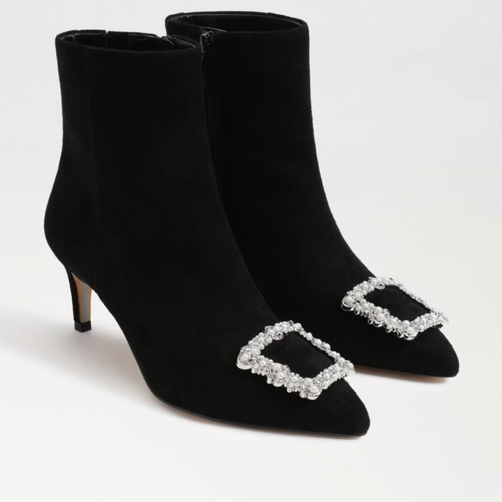 Sam Edelman Dress Ulissa Luster Ankle Bootie Sz 7 new without box